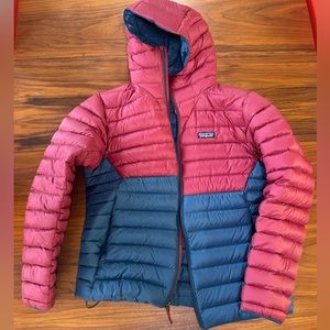 Patagonia Down Hoody, L, Tidepool Blue